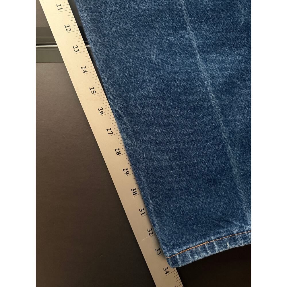 Wrangler 31MWZDN Cowboy Cut Jeans 38x34 Rigid Indigo Blue 100% Cotton - Picture 7 of 9